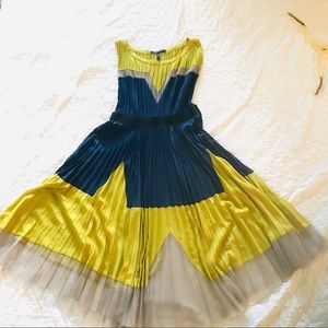 BCBG Maxazria calf length cocktail dress